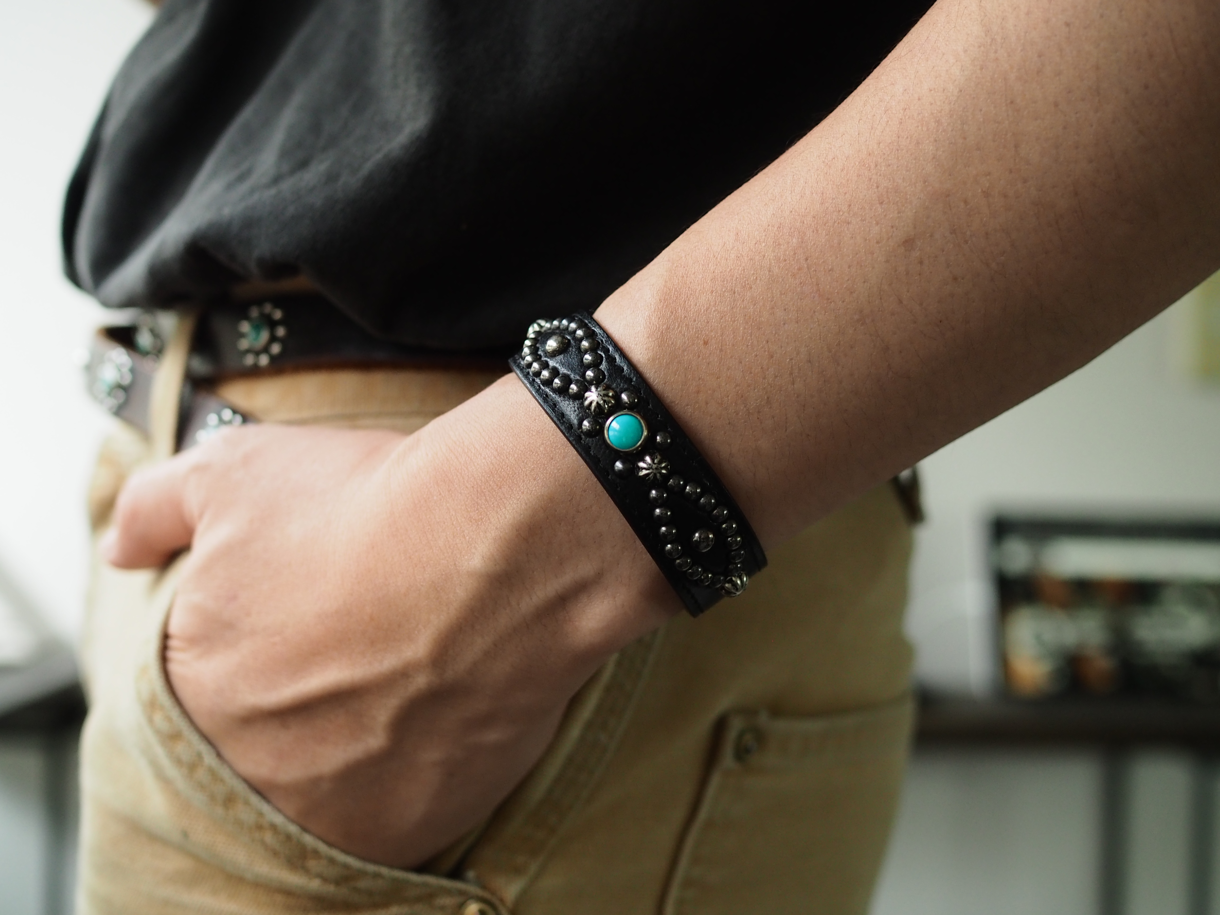 腕時計ベルト職人が作るレザーブレスレット【CAFTSMAN'S BRACELET