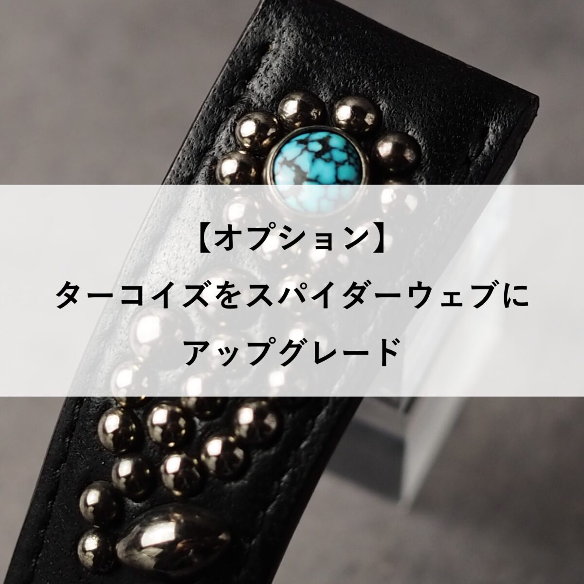 【オプション】ターコイズをスパイダーウェブにアップグレード